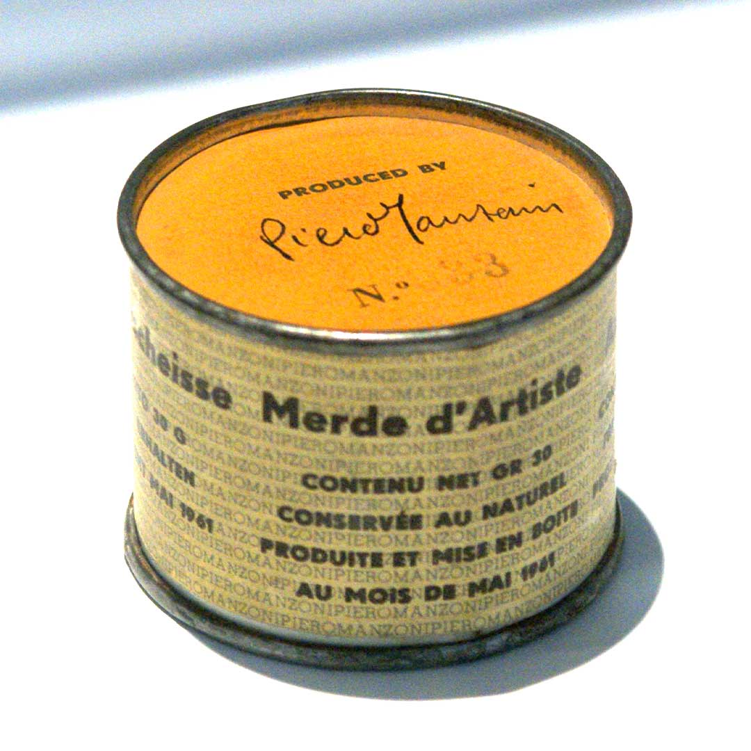 1961 Piero Manzoni Merda D'artista