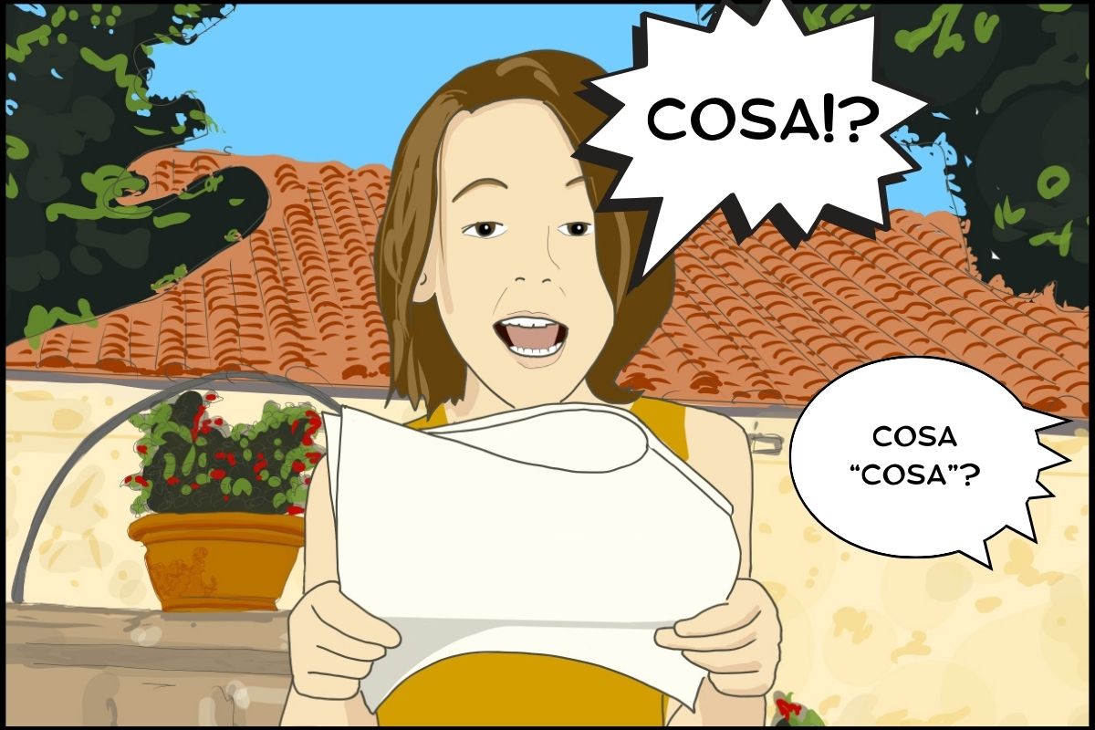 COSA!? cosa "cosa!?"